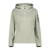 CMP WOMAN JACKET ZIP HOOD, ženska jakna za planinarenje, zelena 39A5016