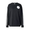 Pulover adidas Lace Branding Crew Sweatshirt Black M