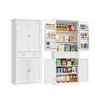 Songmics Kuhinjski omarica 40x76x1821 cm Bela