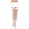 Leg Avenue Nylon Fishnet Thigh Highs 9011 White