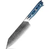 Damaskasti kuhinjski nož TU-37506 - Bunka / Plava KP37506