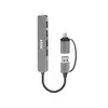 Port Designs HUB USB-C, USB-A vers 4 ports USB-A 3.0, 5Gbps, Slim