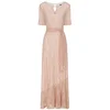 HotSquash Obleka  breskev / bela