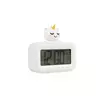 iTOTAL Sat Budilnik Unicorn Digitalni Beli XL2838