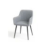L DECOR SET 2 TRPEZARIJSKE STOLICE MILA SIVA