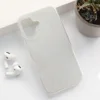 Maska Crystal Dust za iPhone 16 srebrna