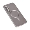Maska za Samsung Galaxy S25 FE S731B Magsafe Chrome, Siva