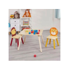 Kinder home dečiji drveni sto sa 2 stolice šareni ( TF3868-2 )