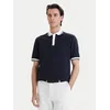 Bugatti Polo majica 8150-75112C Mornarsko modra Regular Fit