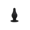 Cheeky Love Dual Density Pleasure Analna kupa, Silikonska, 7.2 cm, Crna