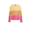 Desigual Pulover rjava / rumena / roza