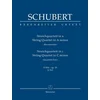 SCHUBERT : note STREICHQUARTETT IN A & IN C SCORE