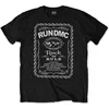 Run DMC Rock N Rule Whiskey Label Black XL Majica