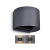 Brilagi - LED spoljašnje zidno svetlo RONDO LED/6W/230V antracitno IP54