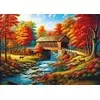Art puzzle - Puzzle Most rdečih dreves - 500 kosov