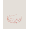 Monsoon Children Rajf za kosu Multiwire Flower Aliceband, Roze