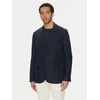 Michael Kors Suknjič CS5100TBEY Mornarsko modra Slim Fit