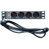 ExeLink Razvodni PDU panel za REK 10inca sa 4 uticnih mesta (aluminijum),1U