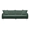 Mega Sofa Kiss tamnozelena