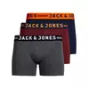 Jack & Jones Lichfield Oprijete boksarice 3 Piece 776338 Rdeča