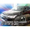 Heko Bočni vetrobrani Team za MITSUBISHI OUTLANDER 2012-2021, Prednji i zadnji