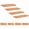 vidaXL Stopnice 8 kos 80 x 30 x 2 cm Lak Trda bukovina