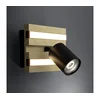 Eglo 390521-LED Zidna spot svetiljka GESTEIRA LED/2,2W/230V+2x1,2W+2x2W bež/crna