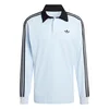 ADIDAS ORIGINALS Majica 3-STRIPES RUGBY LONGSLEEVE svetlo modra/črna