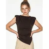 Bianco Lucci Bluza temno rjava