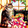 Sunsout - Puzzle The Seamstress - 1 000 kosov