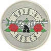 Guns N Roses Silver Circle Logo Našitek za šivanje