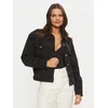 Guess Jeans jakna W4BN56 D5E83 Črna Relaxed Fit
