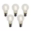 Komplet 5 E27 zatemnitvenih LED žarnic A60 prozornih 4W 470 lm 2700K