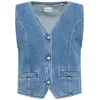 MUSTANG Brezrokavnik Tull moder denim