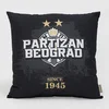 Ukrasni jastuk Partizan Beograd 40x40 cm