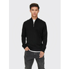 Only & Sons Pulover Wyler 22021264 Črna Regular Fit