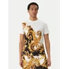 Versace Jeans Couture Majica 80GAH6SB JS541 Bela Slim Fit