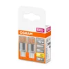 OSRAM LED žarnica s pin bazo G9 4,2W 2.700K prozorna 2 kosa