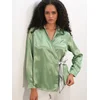 Bigdart Bluza siva/svetlo zelena/bela
