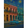 Plakat Havana Havana v slogu Van Gogha 30x40 cm