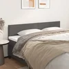Uzglavlja siva 160x5x78/88 cm od umjetne kože