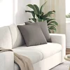 Jastučići za sofu 2 pcs Sivo-smeđa 45 x 45 cm tkanina