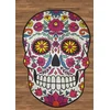 Lessentiel Maison Kupatilski otirač Skull, 100x150cm, Šareni
