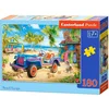 Castorland - Puzzle Pobeg na plažo - 180 kosov