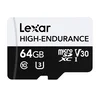 Lexar High-Endurance microSDHC/microSDXC pomnilniška kartica 64GB