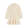WE Fashion Obleka pastelno rumena