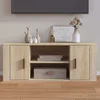 TV omarica sonoma hrast 100x35x40 cm inženirski les
