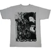 Radiohead Majica Scribble Unisex Grey L