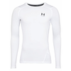 Under Armour Moška kompresijska majica Comp LS-WHT T-shirt Bela