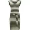 Ragwear Poletna obleka oliva/svetlo zelena